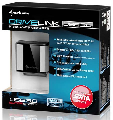 Очень полезное устройство - Sharkoon DriveLink USB3.0